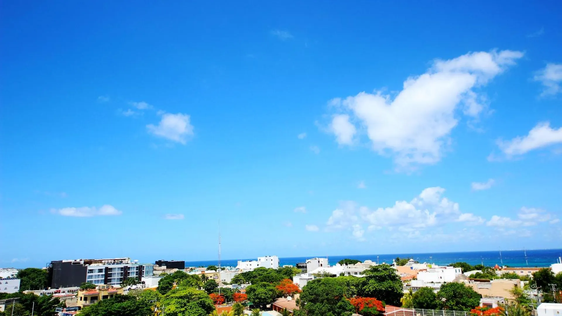 Apartment Near The Beach, Rooftop, Pool, Sea View. Playa del Carmen